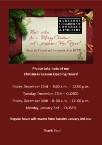 christmas-opening-hours-2016